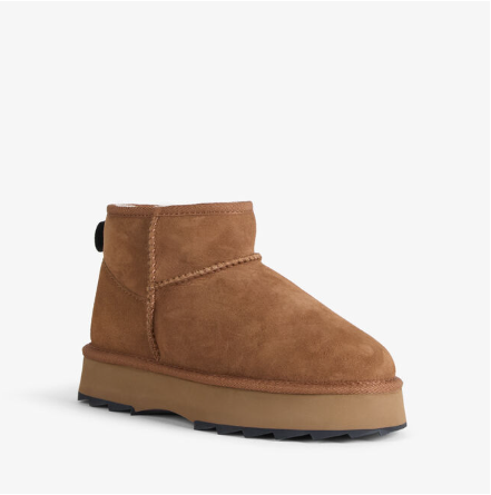 Emu Sharky Micro Flatform - CHESTNUT/BLACK