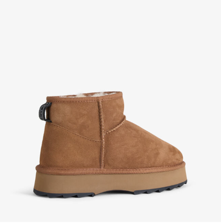 Emu Sharky Micro Flatform - CHESTNUT/BLACK