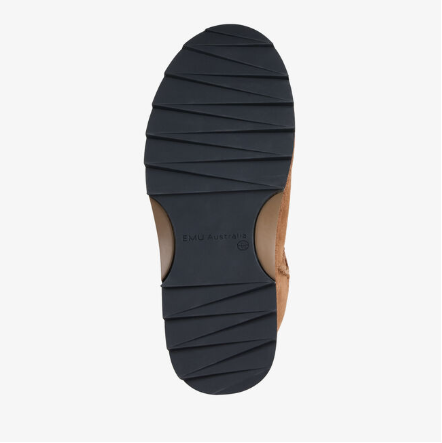 Emu Sharky Micro Flatform - CHESTNUT/BLACK
