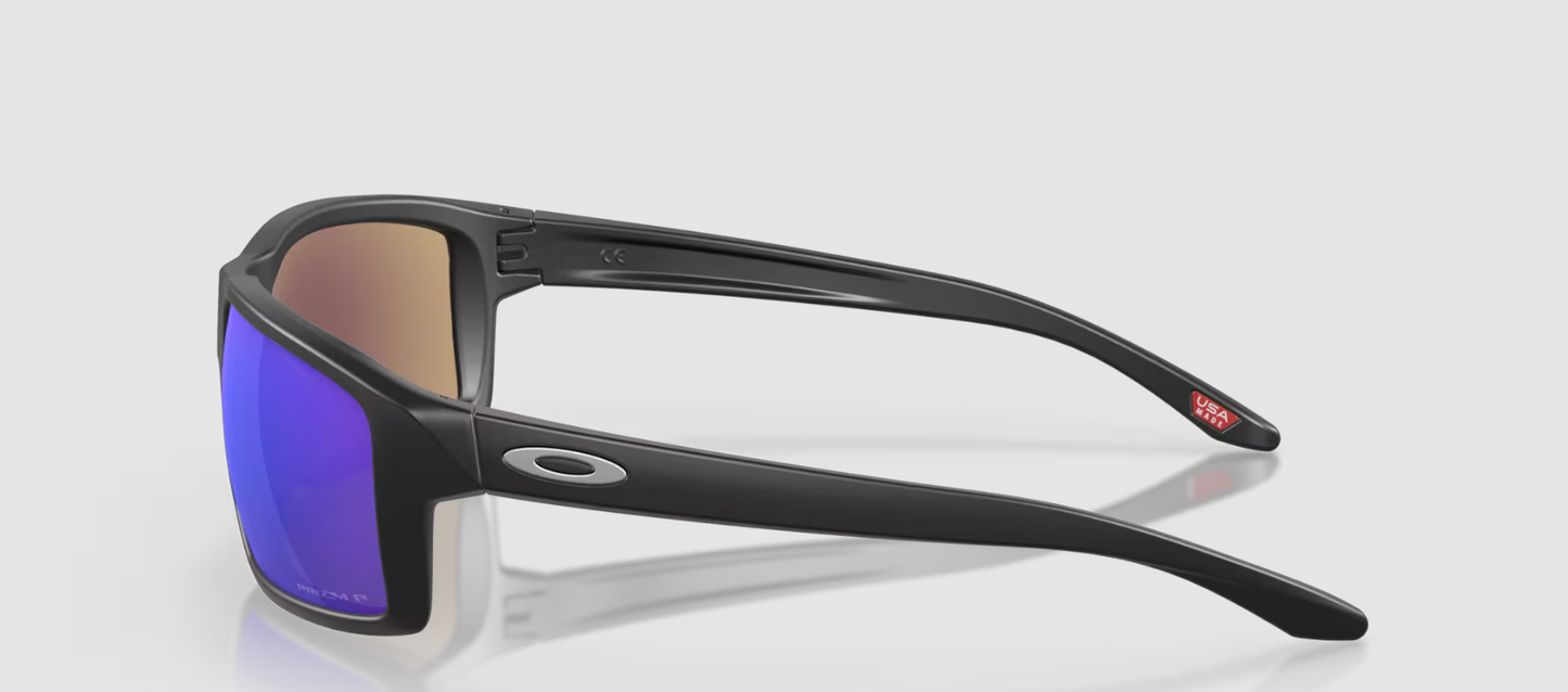 Oakley Gibston Matte Black w/ Prizm Sapphire Iridium Polarized (OO9449)
