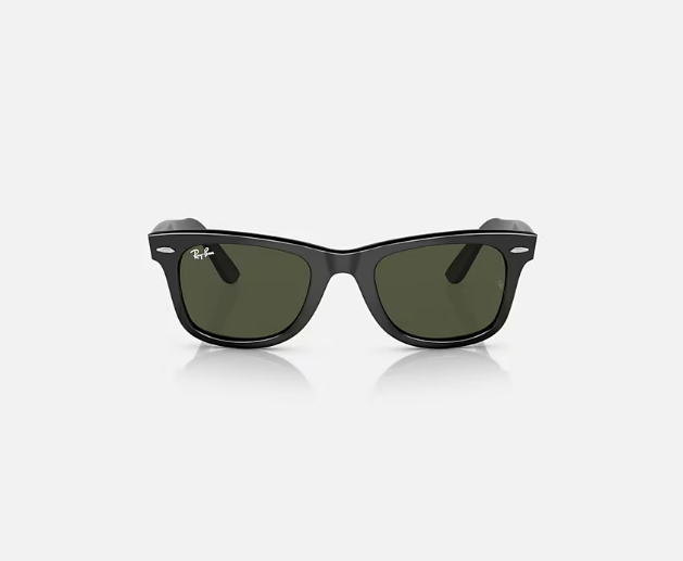 Ray-Ban Original Wayfarer Bio-Based - Black W/Green