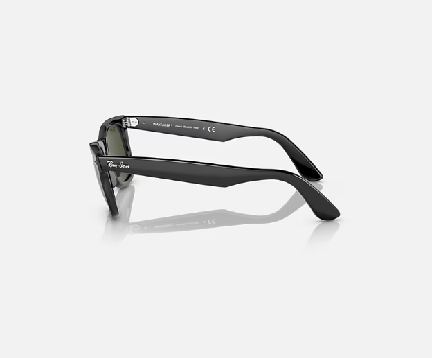 Ray-Ban Original Wayfarer Bio-Based - Black W/Green