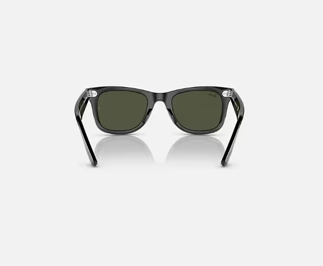 Ray-Ban Original Wayfarer Bio-Based - Black W/Green