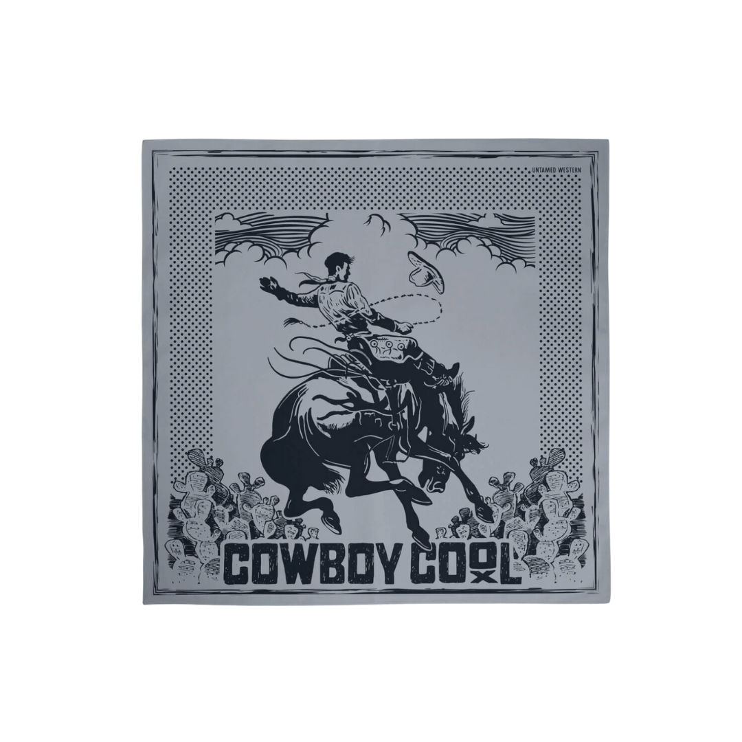 Cowboy Cool Untamed Western Bandana