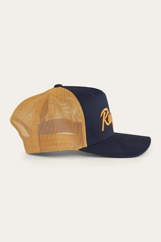 RINGERS WESTERN HACKETT TRUCKER CAP - NAVY/CLAY