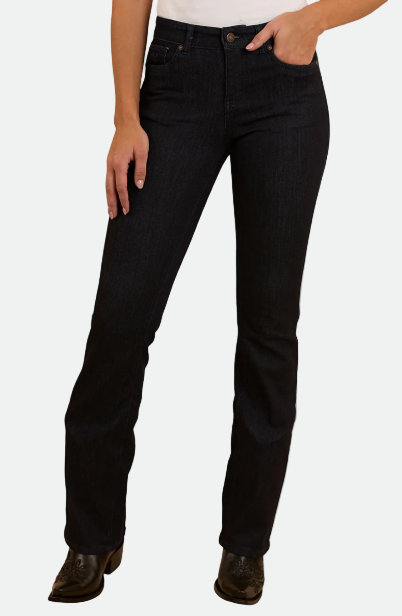 Ringers Western Athena Womens Bootleg Jean - Raw Denim