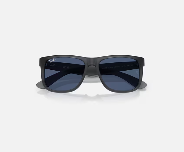 Ray-Ban Justin Opal Grey W/Dark Blue