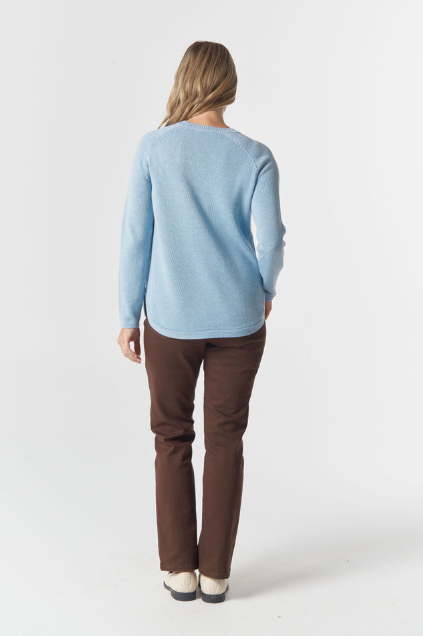 Goondiwindi Cotton The Classic Merino Cotton Raglan Jumper