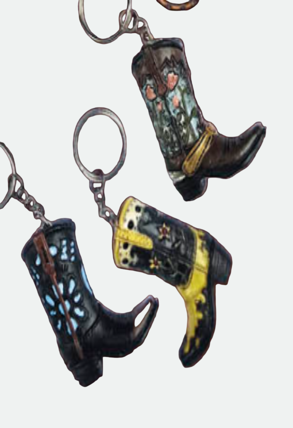 Austin Accent Keychain Boot Assorted