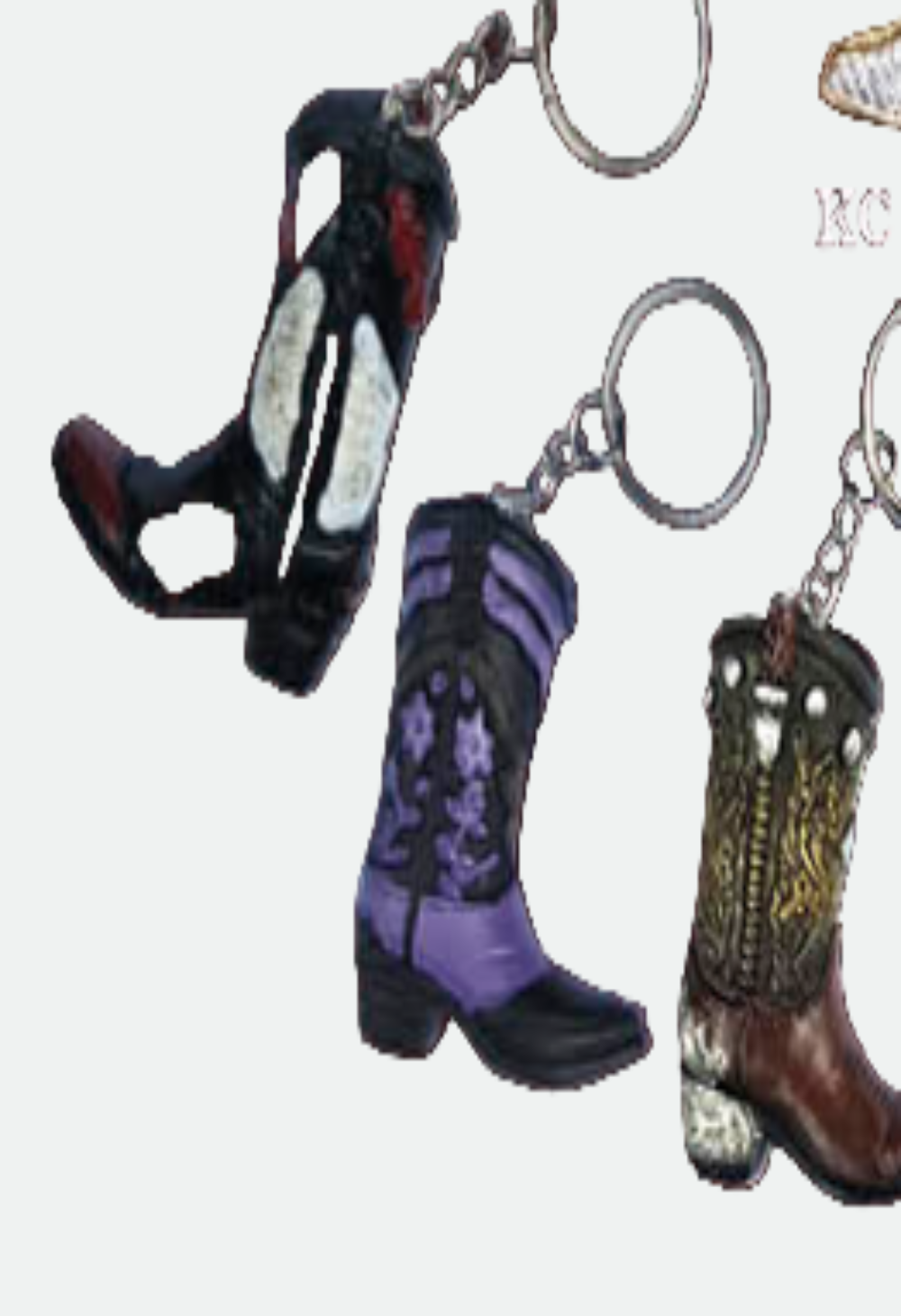 Austin Accent Keychain Boot Assorted