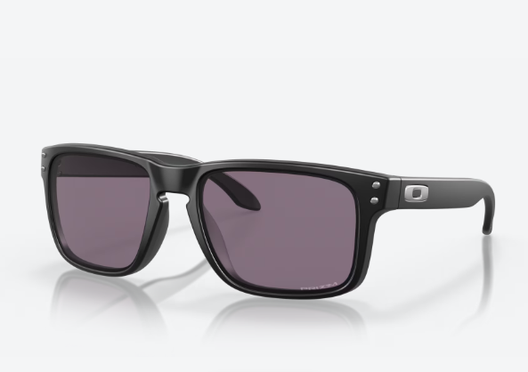 Oakley Holbrook Sunglasses Matte Black Prizm Grey Lenses XL 140mm