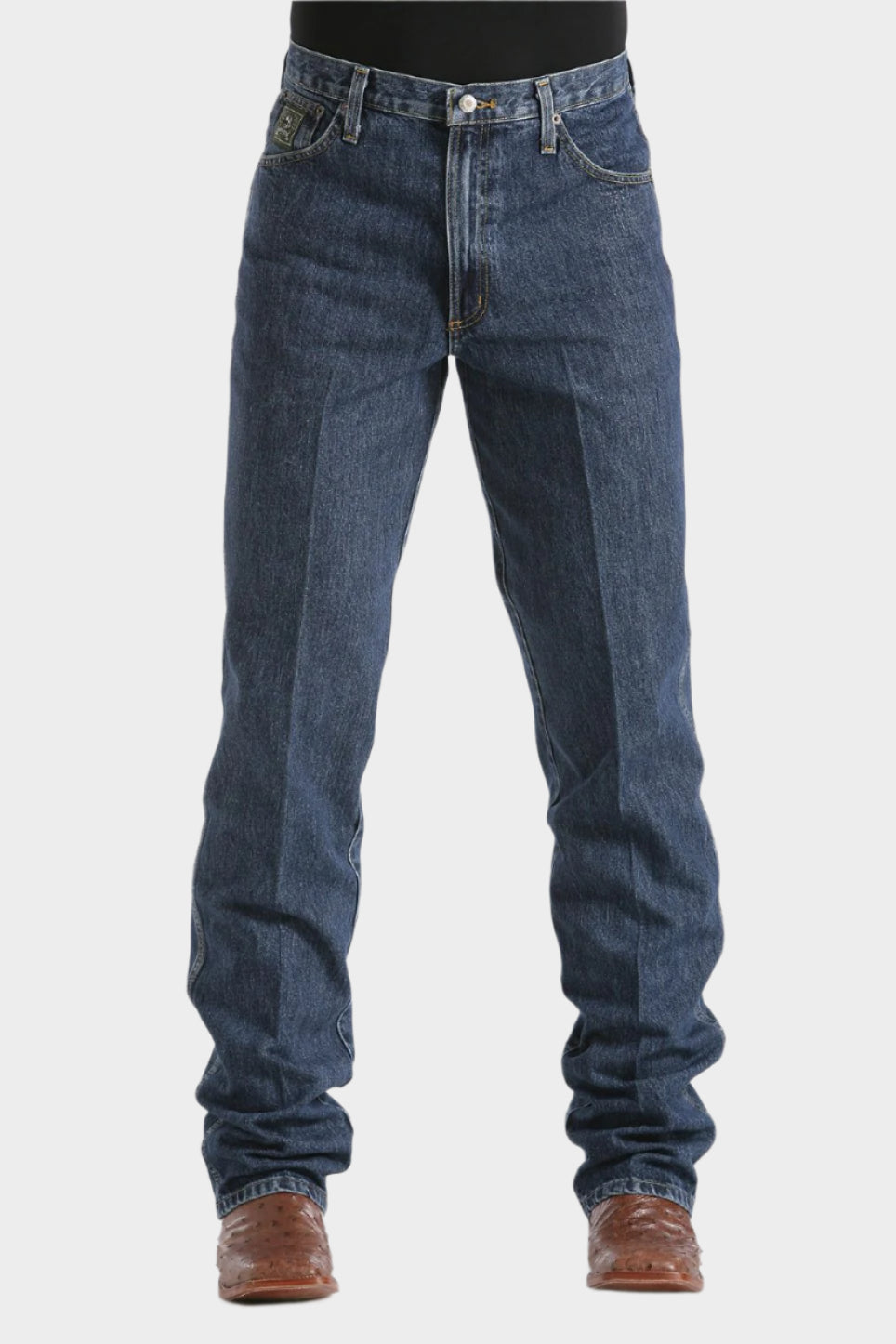 CINCH MEN'S RELAXED FIT GREEN LABEL JEAN - DARK STONEWASH