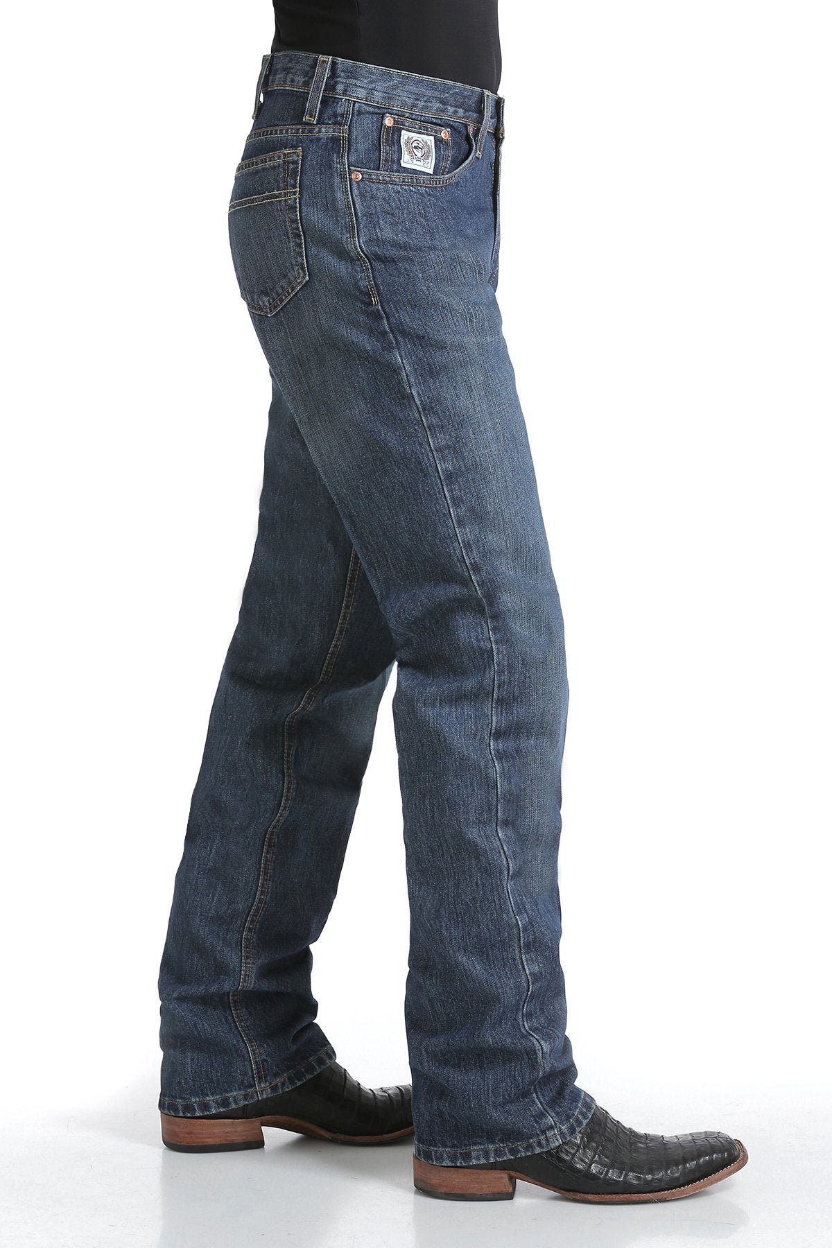 CINCH MEN'S RELAXED FIT WHITE LABEL - DARK STONEWASH
