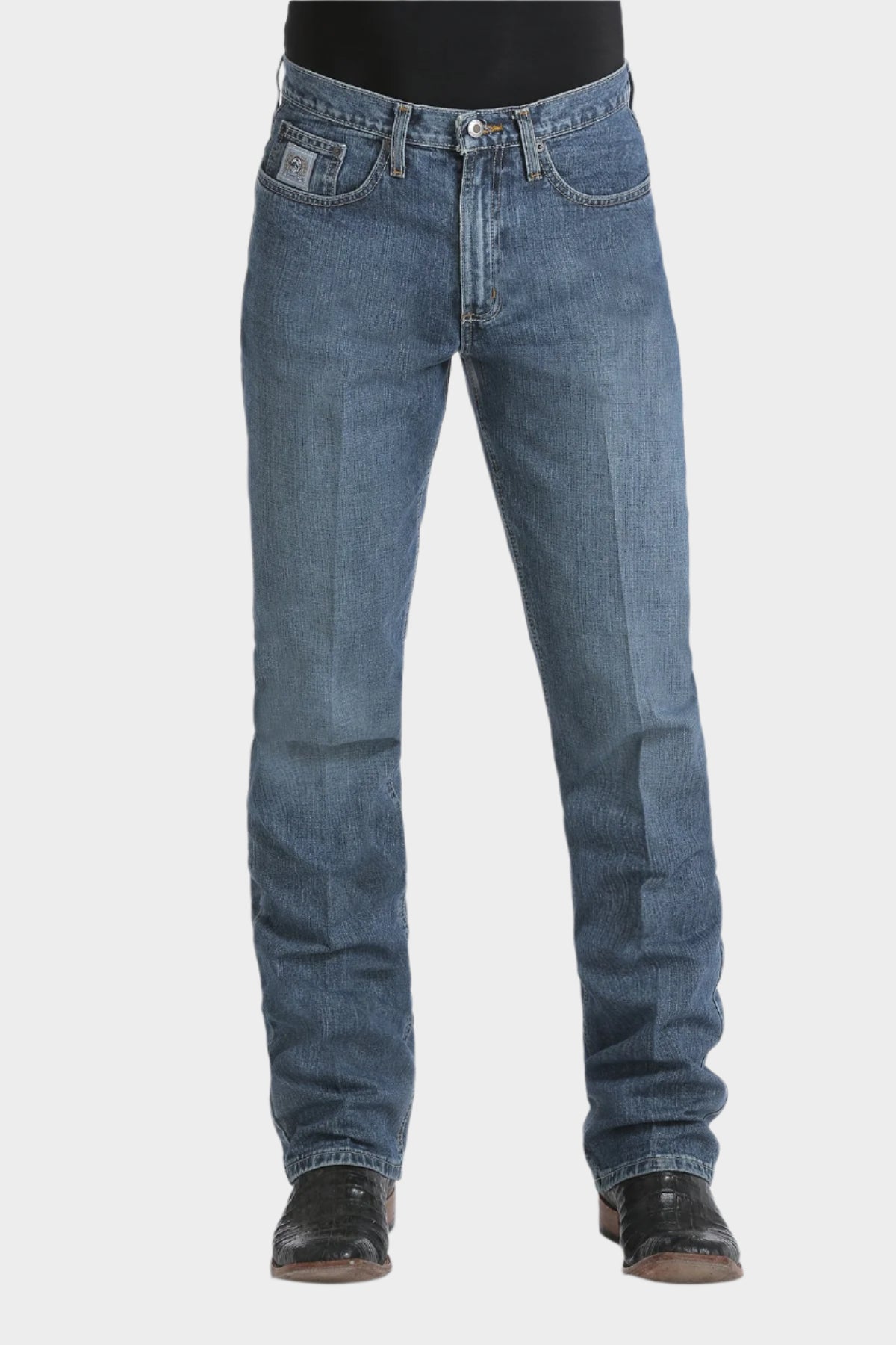 CINCH MEN'S SLIM FIT SILVER LABEL - MEDIUM STONEWASH