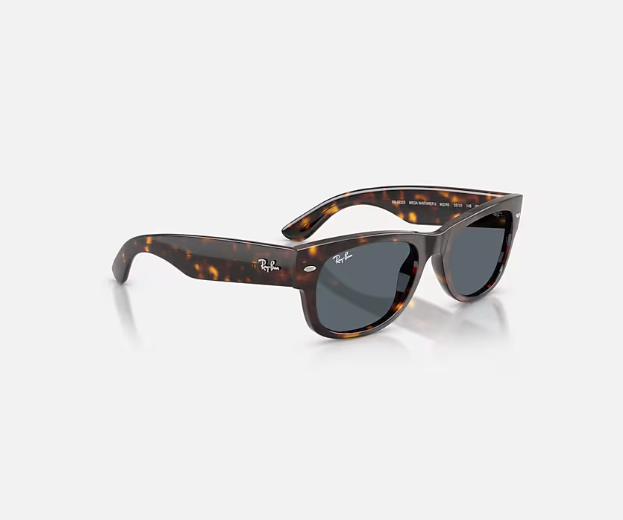 Ray-Ban Mega Wayfarer II Havana W/Blue