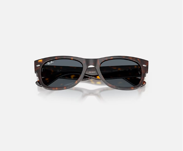 Ray-Ban Mega Wayfarer II Havana W/Blue