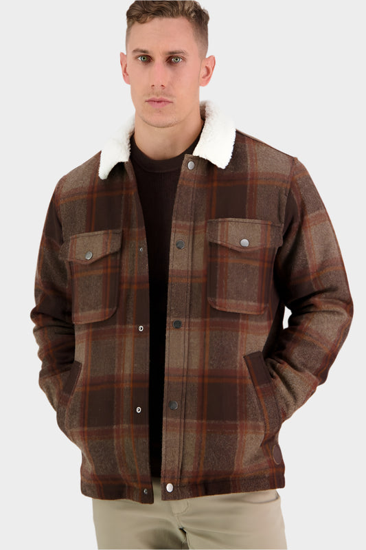 Swanndri Men's Kaituna Sherpa Lined Jacket (High Country)