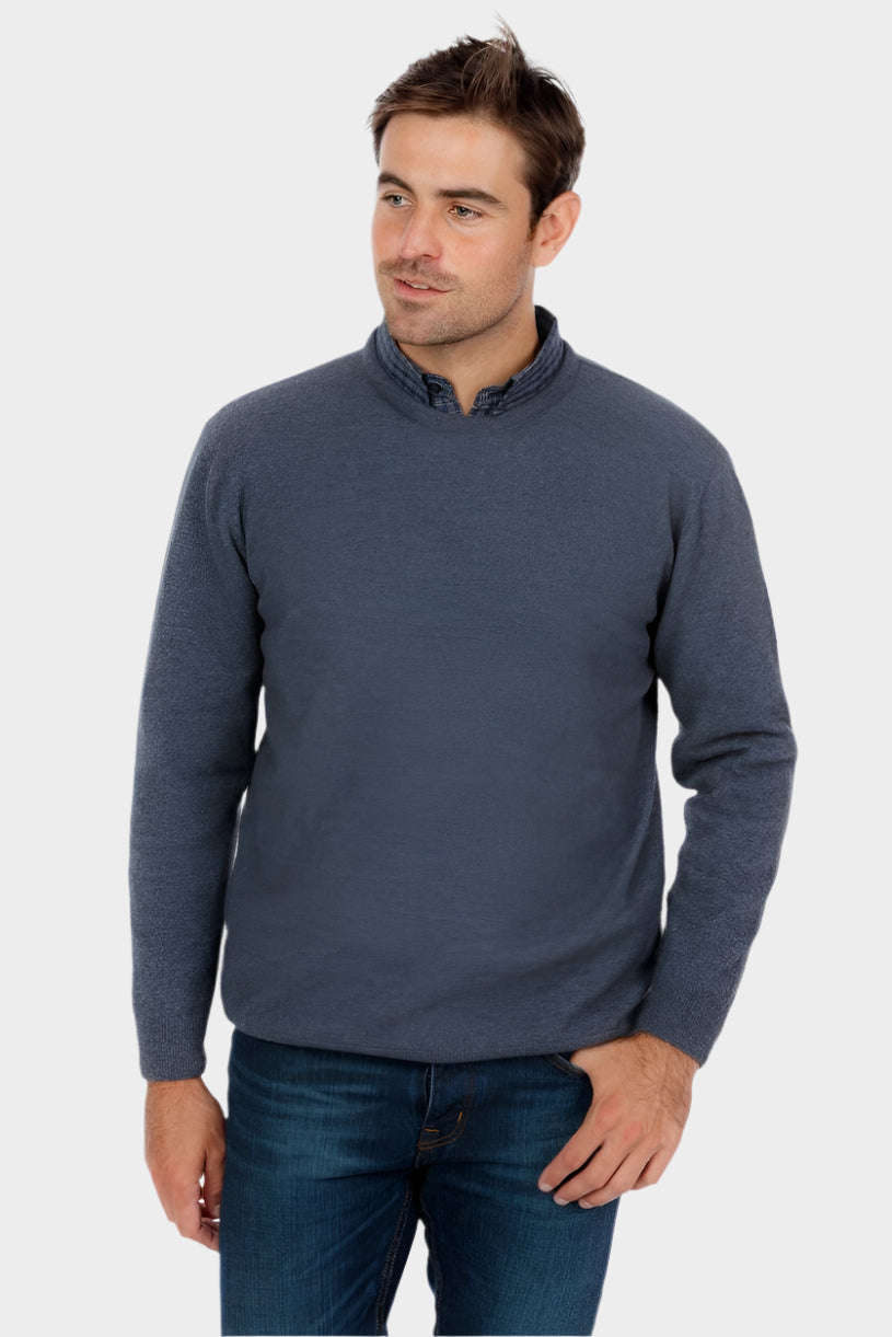 Native World Men's Crew Neck Sweater