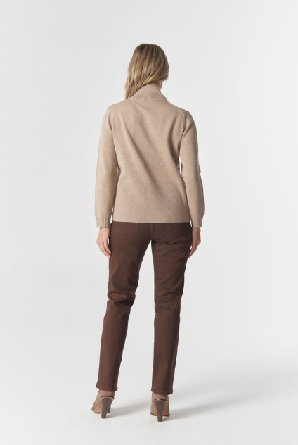Goondiwindi Cotton Brook Merino Cotton Knit Cardi - Oatmeal