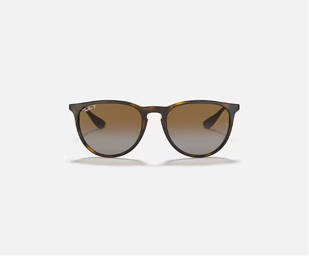 Ray-Ban Erika Light Havana W/Brown Gradient Polar