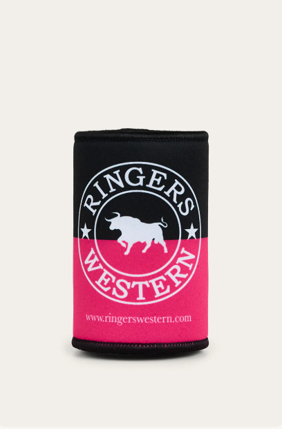 Ringers Western Splice Stubby Cooler - Pink / Navy