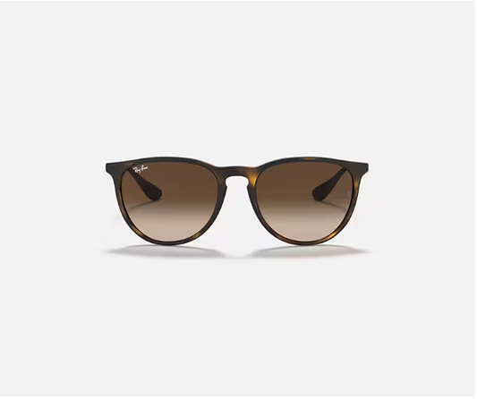 Ray-Ban Erika Rubber Havana W/Brown Gradient Dark Brown