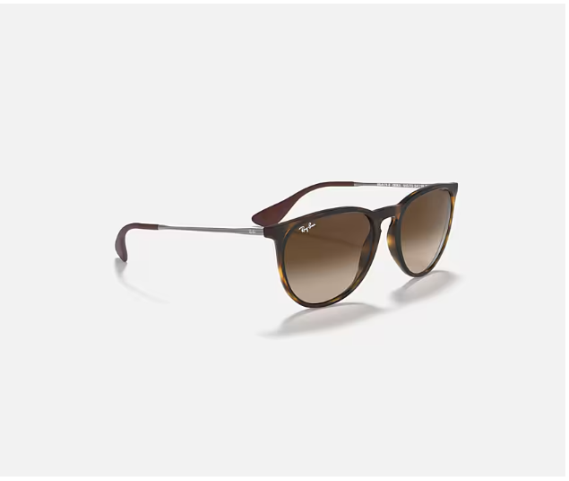 Ray-Ban Erika Rubber Havana W/Brown Gradient Dark Brown