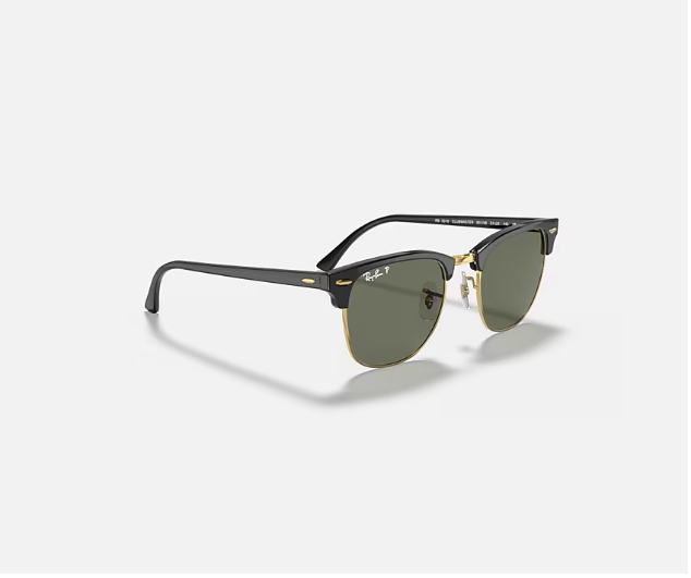 Ray-Ban Clubmaster Classic RB3016 - Black w/ G-15 Green Lens