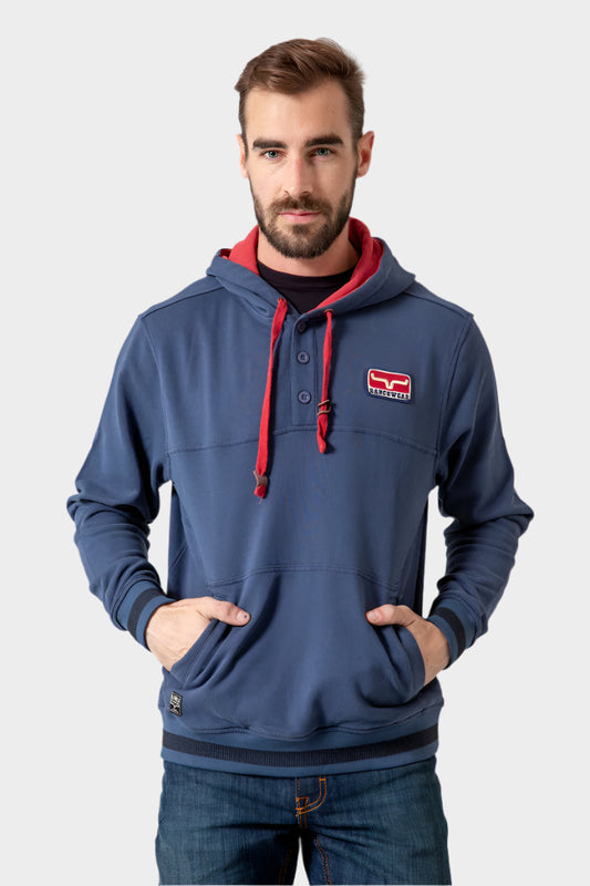 Kimes Ranch Men's Ranch Ready Hoodie - Navy