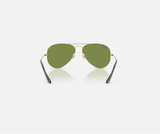Ray-Ban Aviator Large Metal Arista W/Green