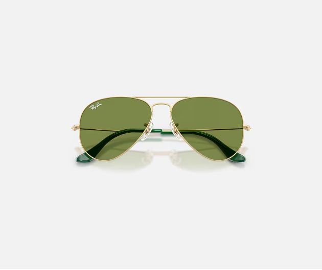 Ray-Ban Aviator Large Metal Arista W/Green