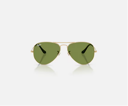 Ray-Ban Aviator Large Metal Arista W/Green