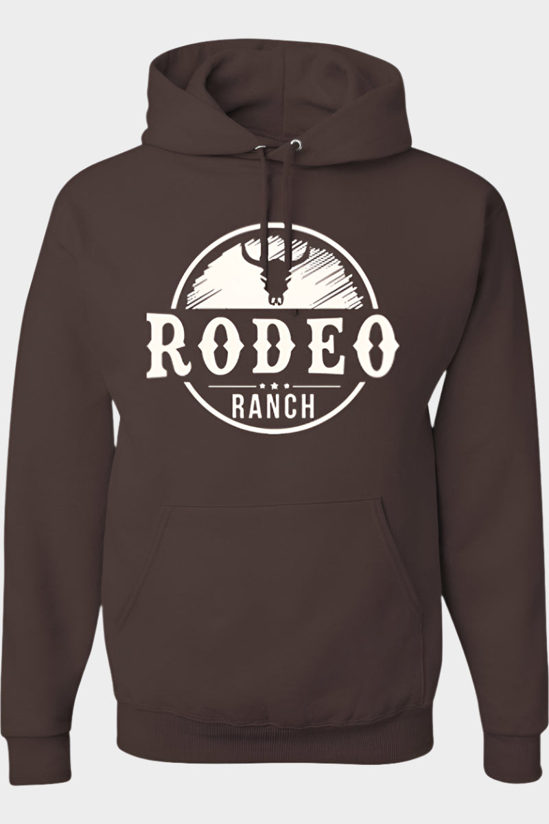 Rodeo Ranch Brushy Steer Hoodie - Brown