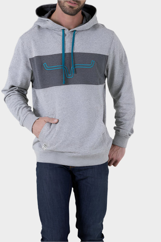 Kimes Ranch Men's Side Winder Hoodie - Grey Heather
