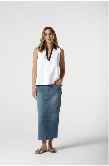 Goondiwindi Cotton Sleeveless Polo