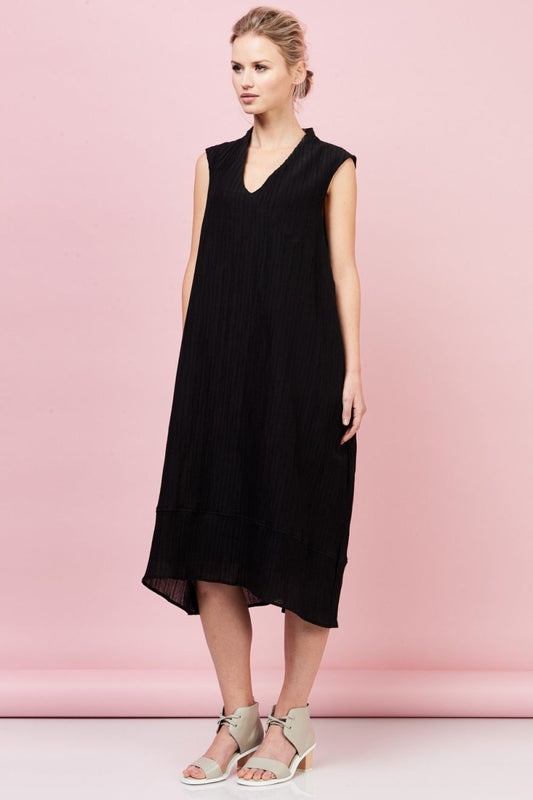 Saints the Label - You Crease Me Up Dress (Black) H17223