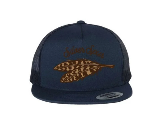 Silver Spur Roadrunner Feathers Cap