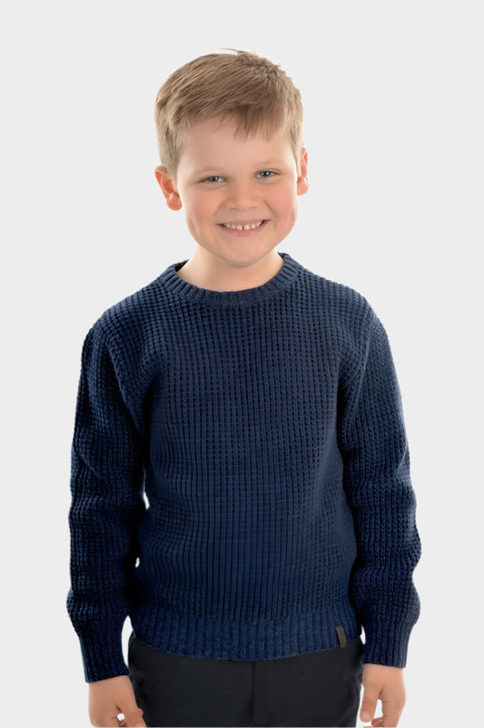 Thomas Cook Boys Station Crew Neck Knitted Jumper