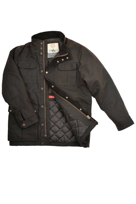 Thomas Cook MENS TARCUTTA OILSKIN JACKET - NAVY