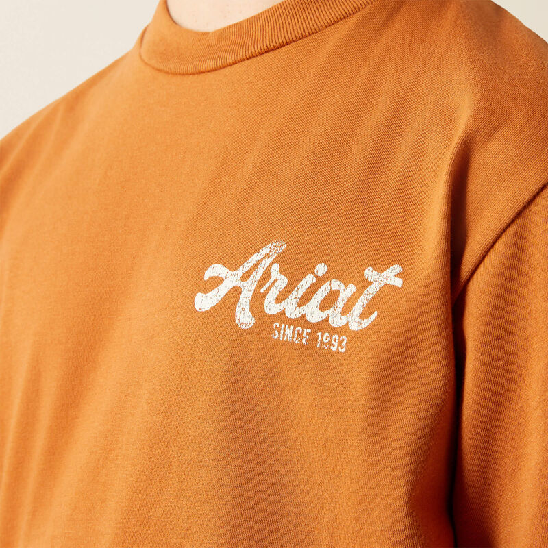Ariat Boy's Coyote Country T-Shirt - Adobe