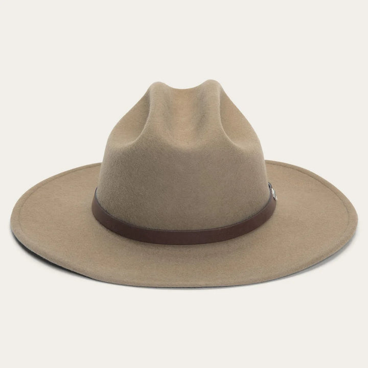 STETSON ROUTE 66 CRUSHABLE HAT (MUSHROOM)
