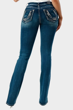 GRACE IN LA LADIES JEANS - EASY FIT EB51777