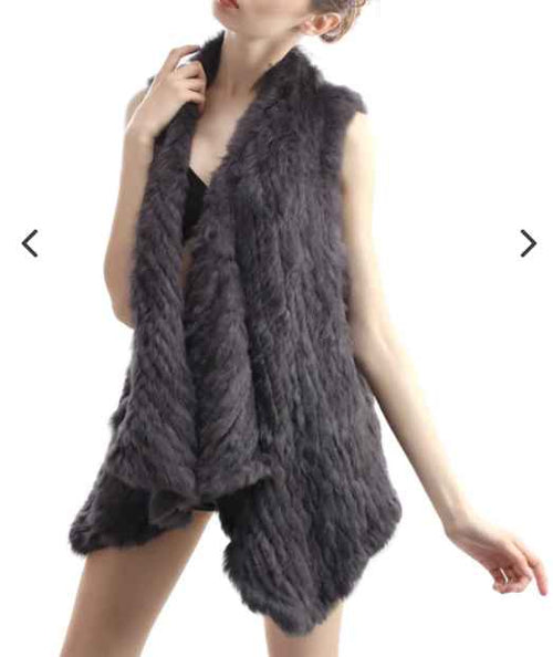 Heavenly Craft Rabbit Fur Vest