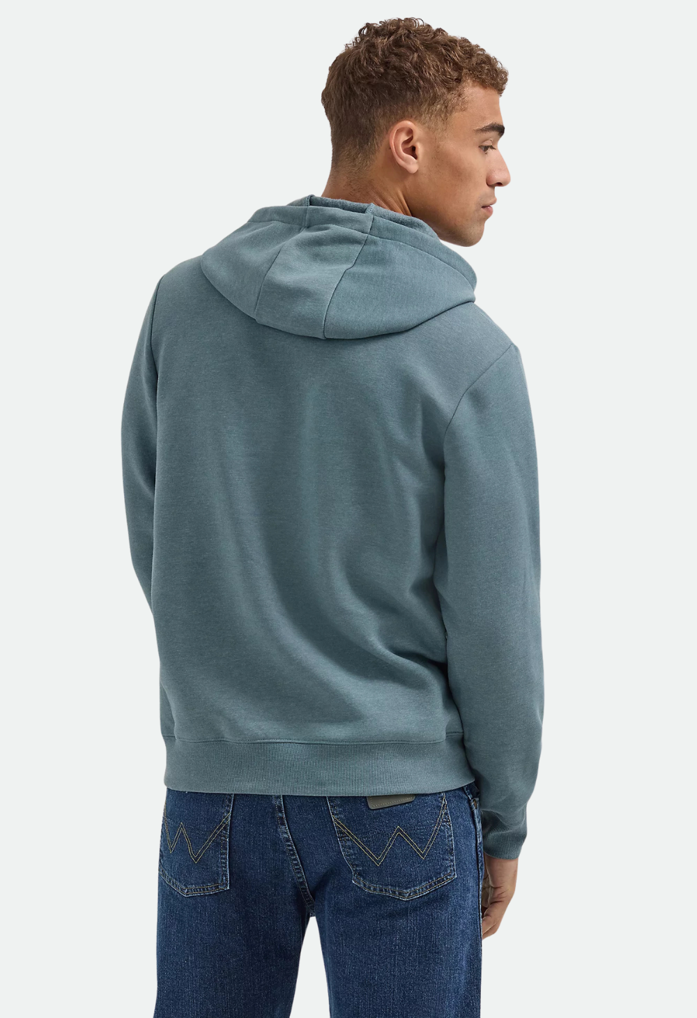 Wrangler Boy's Ranch Pullover Hoodie - Goblin Blue