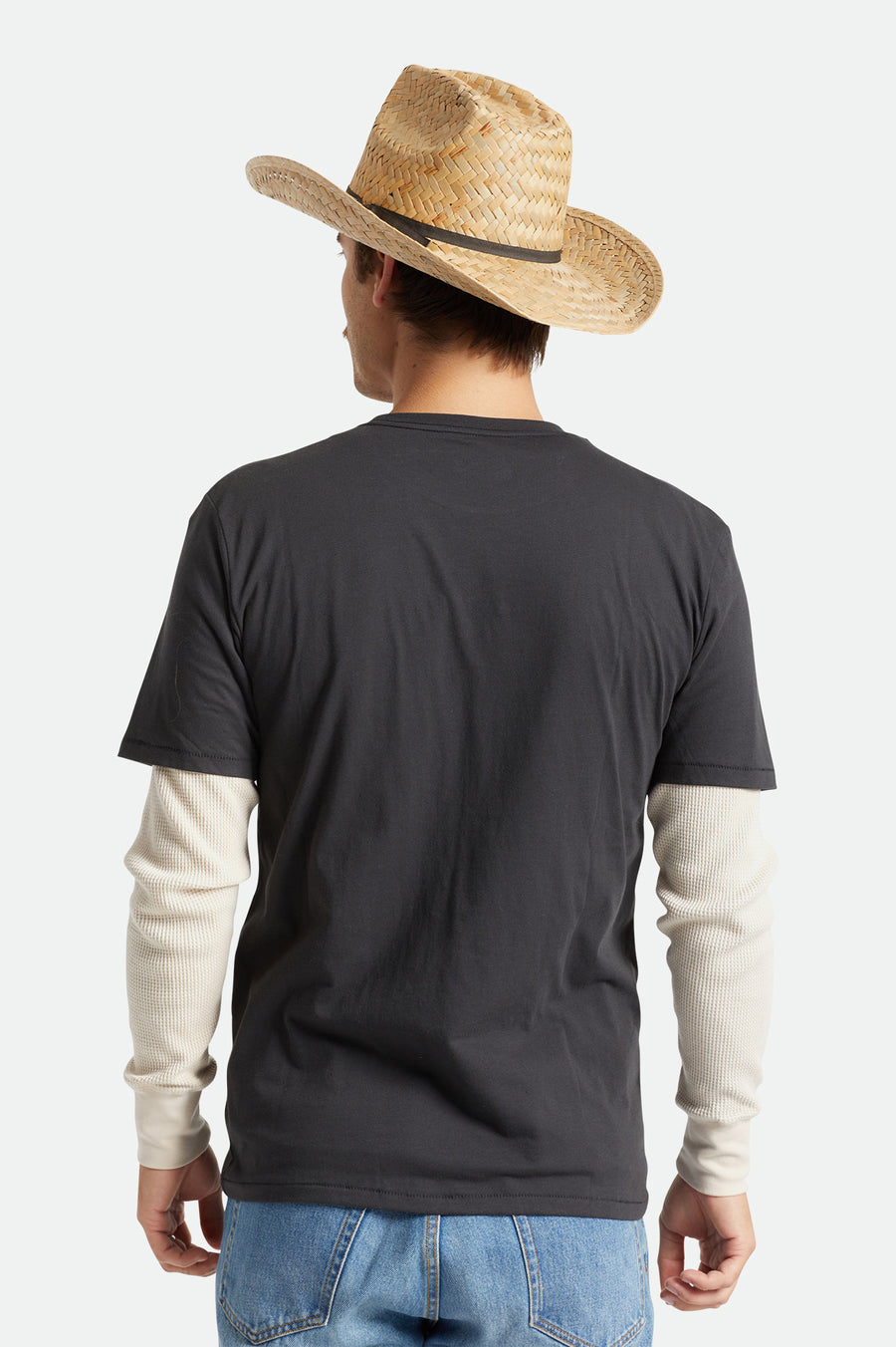 BRIXTON HOUSTON STRAW COWBOY HAT