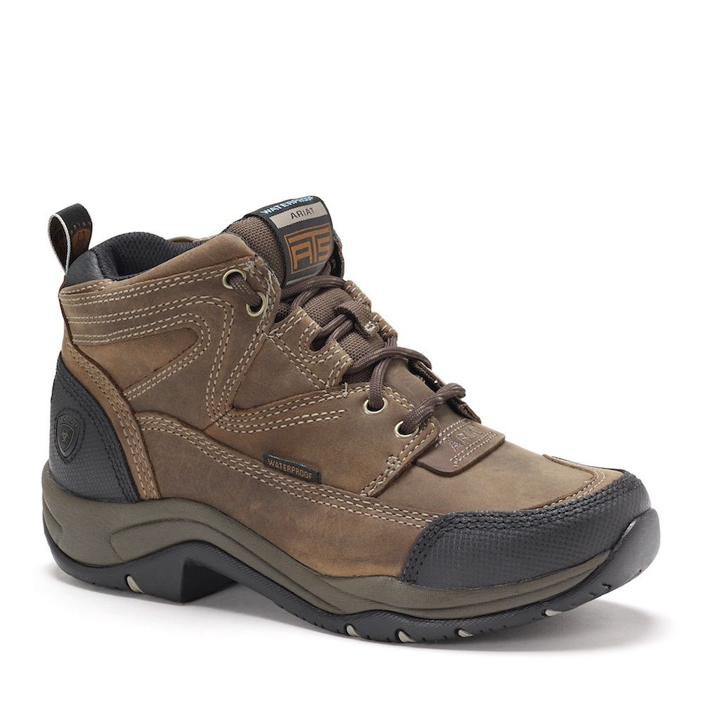 ariat women's lace up work boots